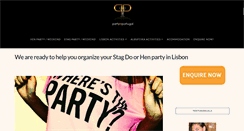 Desktop Screenshot of partyinportugal.com